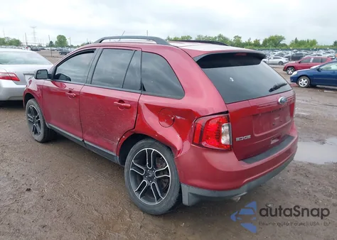 2013 Ford Edge Sel из США, поврежденный, VIN 2FMDK3JC3DBB16363